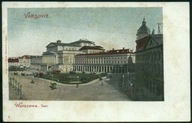 Warszawa. Teatr - Wezel i Naumann 1900 rok