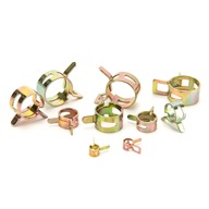 ZAĆISKI OPASKI 75 szt 6-10mm ze stali manganowej sprężynowy zacisk do węża