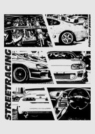Plakat A3 - StreetRacing Toyota Supra JZA80 MK4