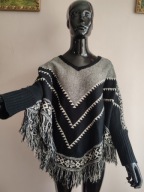 HEART& SOUL PONCZO HIPPIE Z RĘKAWKAMI 36