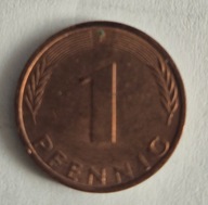 Moneta obiegowa 1 fenig 1976