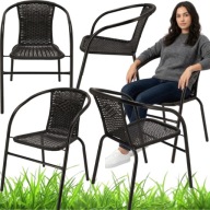 KRZESŁO OGRODOWE BISTRO TECHNORATTAN – NA BALKON, TARAS I DO OGRODU