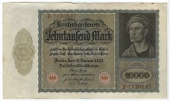 Niemcy - Reichsbanknote - 10 000 Mark - 1922