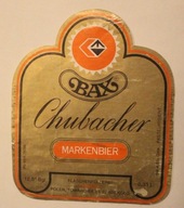 ETYKIETA - KONSBUD, TOWAROWA 13, KOŁO - BAX - Chubacher - MARKENBIER