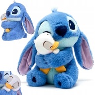 PRZYTULANKA STICH I LILO PLUSZOWA 2W1 Z KACZKĄ MIŚ DZIECKA 35cm WIELKA XXL