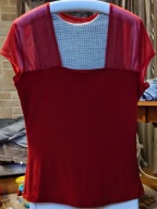 Czerwona Bluzka Damska