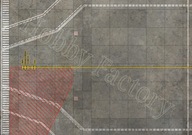 Podstawka "Lotnisko Cywilne HF14436" skala 1:144 roz.A3 druk PVC 3mm