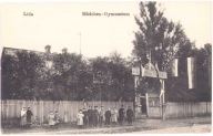 BIAŁORUŚ~WILNO~ WILEŃSZCZYZNA~ LIDA~ GIMNAZJUM ŻEŃSKIE ~ca. 1915 ~STAN!