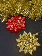 Szklane gwiazdki na choinke