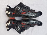Buty wpinane w pedały Sidi genius 5 szosowe carbon sole klamra rzep 42