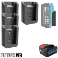 Uchwyt pojedynczy na akumulator Erbauer 18V EXT DualVolt bez blokady