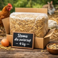 SŁOMA ŚCIÓŁKA DLA PSA, KRÓLIKA, KUR 80L
