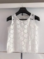 SOFIE CHNOOR_KORONKOWA BIAŁA BLUZKA XS STAN BDB