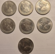 Siedem monet obiegowych Władysław Sikorski