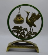 Kadzielnica Długowieczność z żurawiem styl zen feng shui (2)