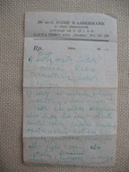 RABKA ZDRÓJ przedwojenna RECEPTA APTEKA