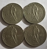 moneta Rosja ZSRR 1 rubel 1965 20. rocznica zwycięstwa nad faszyzmem