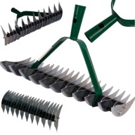 AERATOR WERTYKULATOR RĘCZNY WAHADŁOWY TRAWA TRAWNIK GRABIE SUPER WYTRZYMAŁY