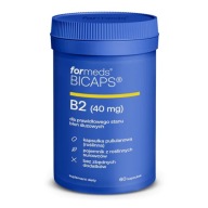 Formeds BICAPS WITAMINA B2 Ryboflawina 40 mg Energia Zmęczenie 60 kaps.