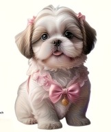 BRELOK BRELOCZEK ZAWIESZKA DO KLUCZY TORBY PLECAKA SHIH TZU