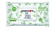 Chusteczki Nawilżane Bamboolove Bambusowe Wodne Dla Dzieci Delikatne 60 Szt