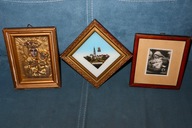 ŚWIĘTE OBRAZKI W STARYCH RAMKACH