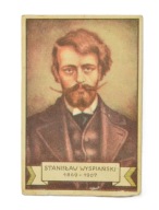 DR A. OETKER PRZEDWOJENNA REKLAMA OBRAZEK STANISŁAW WYSPIAŃSKI