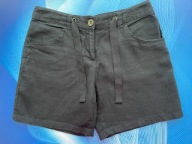 Spodenki damskie czarne DENIM 36