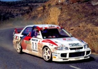 Plakat A3 - Mitsubishi Lancer EVO 3 RALLY