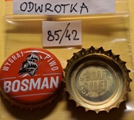 Kapsel z piwa Bosman Szczecin