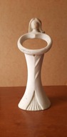 Figurka / rzeźba - kobieta z alabastru? | vintage