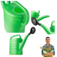 KONEWKA OGRODOWA DOMOWA 15L ZIELONA TWORZYWO SZTUCZNE PODLEWANIE ZRASZANIE