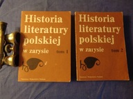 HISTORIA LITERATURY POLSKIEJ t.1/2 Stępień/Wilkoń