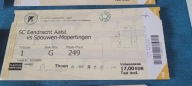 Bilet SC Eendracht Aalst - Spouwen - Mopertingen