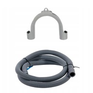 WĄŻ SPUSTOWY ODPŁYWOWY PRALKI Z KOLANKIEM 2 M