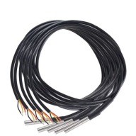 HAILEGE 5 SZT CZUJNIKÓW TEMPERATURY Z STALI NIERDZEWNEJ PAKIET WODOSZCZELNY