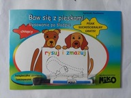 SZLACZKI - Baw się z pieskami Rysowanie po śladzie A.Paszkiewicz wyd. NIKO