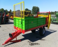 Rozrzutnik Obornika Jednoosiowy JOL-MET 1,5t 2,5t 3t 3,5t 4t 4,5t
