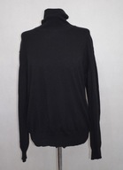 ADDITION MERINO WEŁNA WEŁNIANY CIEPŁY SWETEREK GOLF OVERSIZE ITALY WŁOSKI