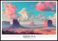 A2 PLAKAT STAN ARIZONA USA STANY ZJEDNOCZONE