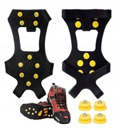 UNIWERSALNE SILIKONOWE NAKŁADKI NA BUTY OPASKI ANTYPOŚLIZGOWE RACZKI