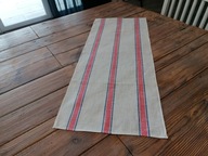 LNIANA ŚCIERKA DO TALERZY TRZY PASY NOWA 41 x 99