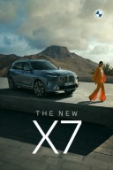 BMW X7 prospekt model 2023 64 str. unikat