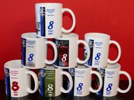 Zestaw 8 kubków Oddziału Zegrze z okazji Dnia Kobiet