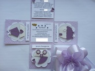 KARTKA ŚLUBNA PUDEŁKO exploding box ŚLUB ŚLUBNE KARTKI