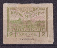 1918 Przedbórz Fi 8A/7A makulatura gw.Korszeń