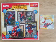 Puzzle Marvel Spider-Man Trefl 4w1 + gratis bajka DVD