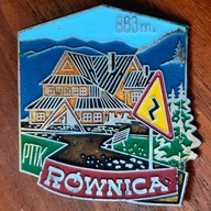 Odznaka PTTK - Schronisko PTTK Równica 883m. Beskid Śląski