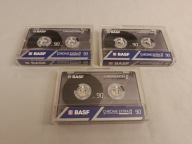 MC / Kaseta magnetofonowa BASF Chrome Extra II 90 / 3 Sztuki