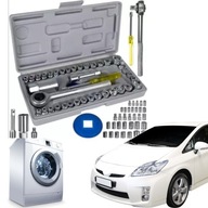 MOCNE KLUCZE NASADOWE Zestaw kluczy nasadowych- 40szt. SAMOCHÓD PRALKA